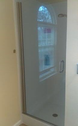 Semi-Frameless Shower Door in Fayette County
