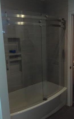 Glass Tile Shower Door Installation in Atlanta, GA